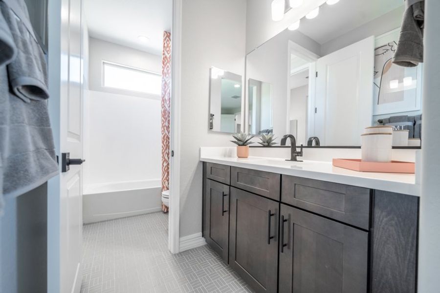 Furnished interior view inside a new home in Allen Ranches, Litchfield Park (Image 29).