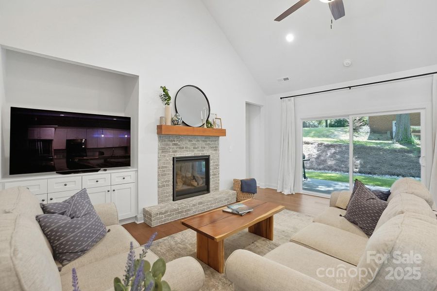 Furnished interior view inside a new home in , Charlotte (Image 19). Furnished interior view inside a new home in , Charlotte (Image 19).