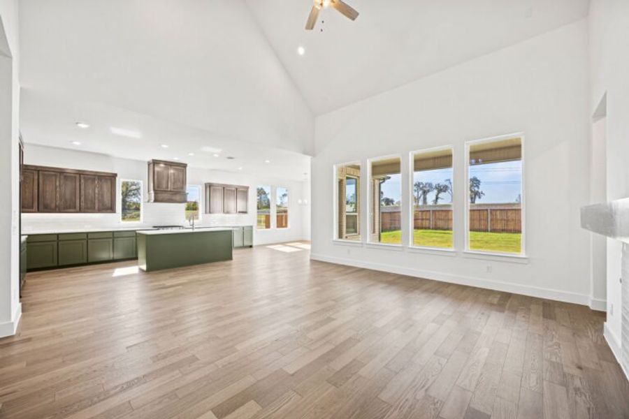 Spacious, unfurnished interior of a new home in Chatham Reserve, Providence Village (Image 17).