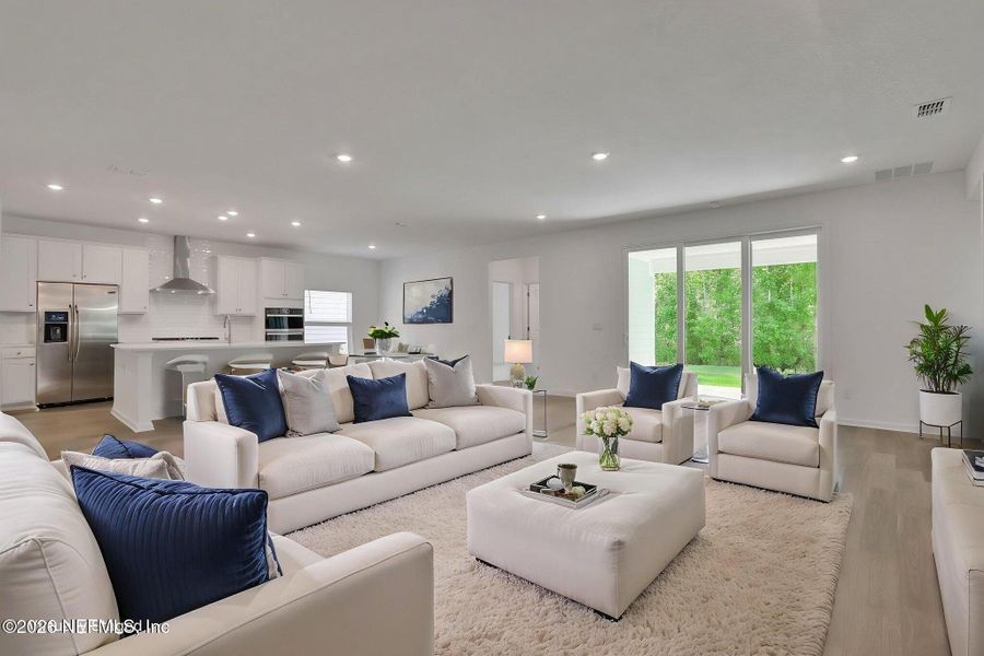 Furnished interior view inside a new home in Jennings Farm, Middleburg (Image 5).