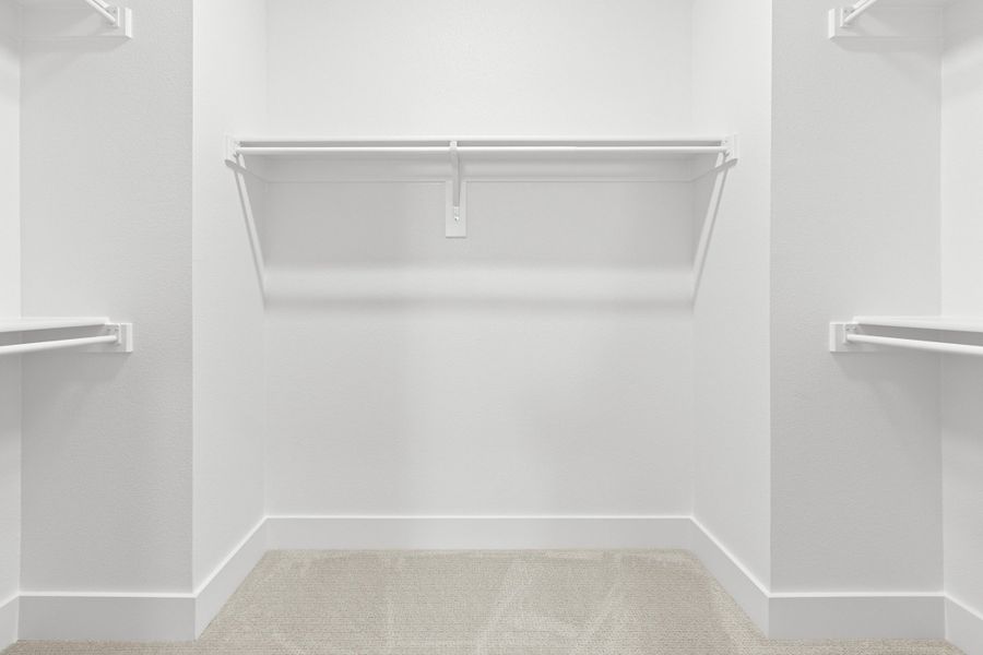 Spacious, unfurnished interior of a new home in The Tribute, The Colony (Image 39). Spacious, unfurnished interior of a new home in The Tribute, The Colony (Image 39).