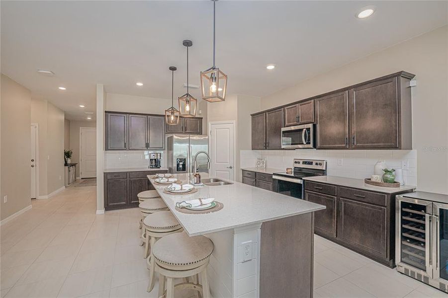 Furnished interior view inside a new home in , North Port (Image 13).