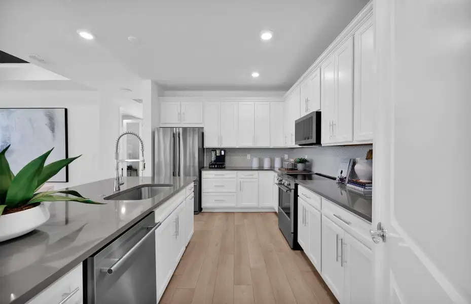 Representative furnished interior of a home built from the Mystique by Pulte Homes in Seminole Palms, Palm Coast (Image 6).