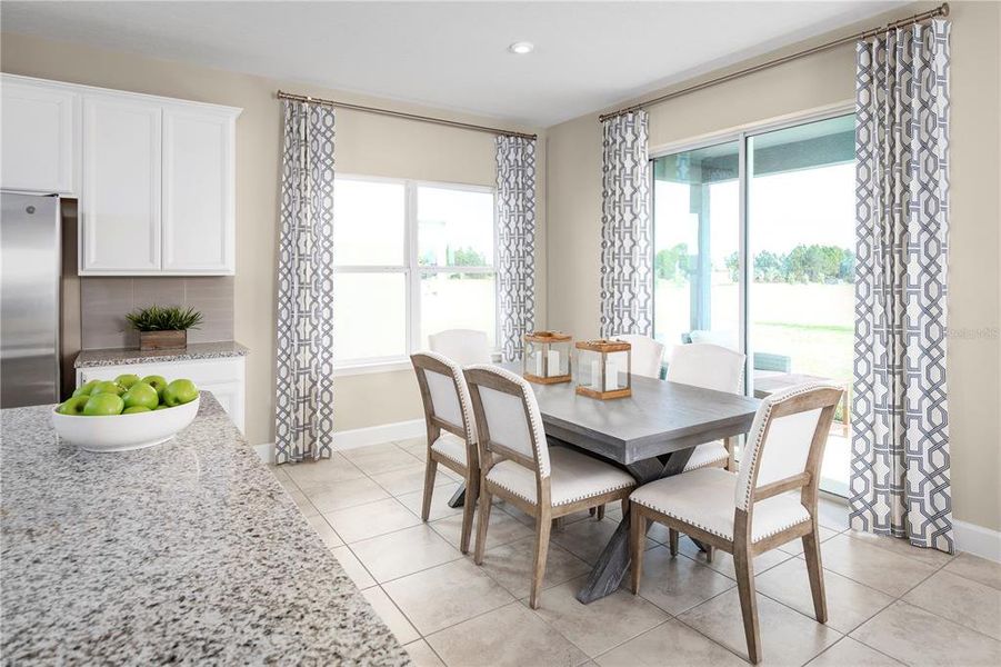 Furnished interior view inside a new home in Villa Mar, Winter Haven (Image 14).