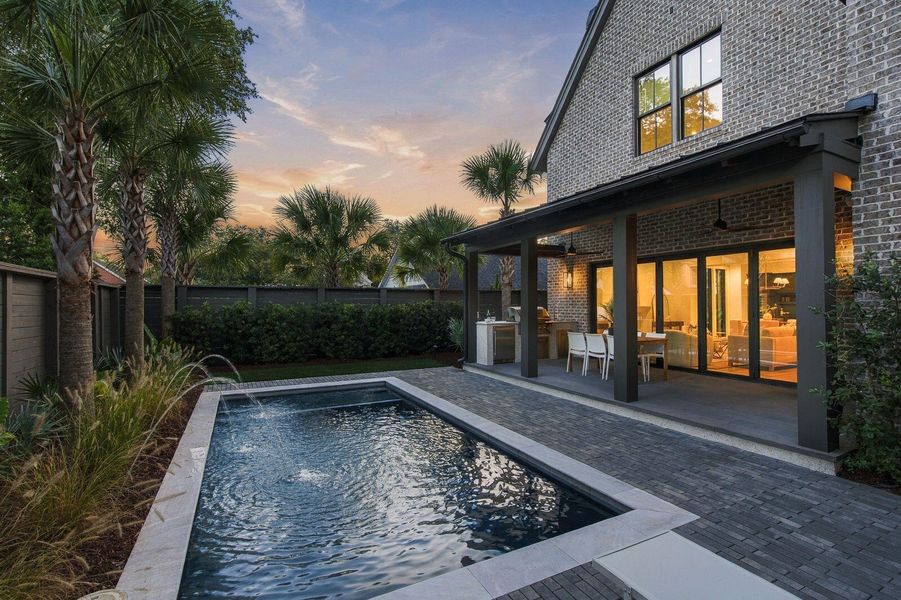 Exterior details and patio area of a home in , Mount Pleasant (Image 47).