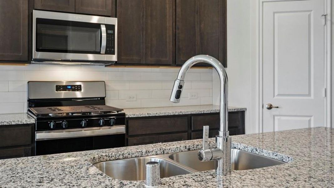Furnished interior view inside a new home in Lakewood Trails, Forney (Image 4). Furnished interior view inside a new home in Lakewood Trails, Forney (Image 4).