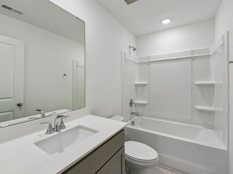 Furnished interior view inside a new home in Seattle Crossing, Shelby (Image 6).