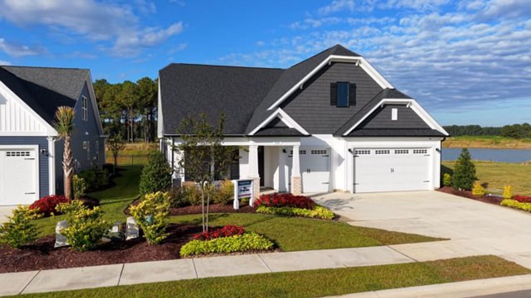 Representative exterior photo of a completed home built from the The Surfrider by Chesapeake Homes in Coastal Club of the Carolinas, Calabash, NC (Image 30).