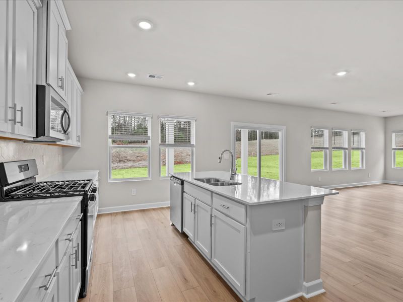 Furnished interior view inside a new home in Maxwell Commons, Easley (Image 6). Furnished interior view inside a new home in Maxwell Commons, Easley (Image 6).