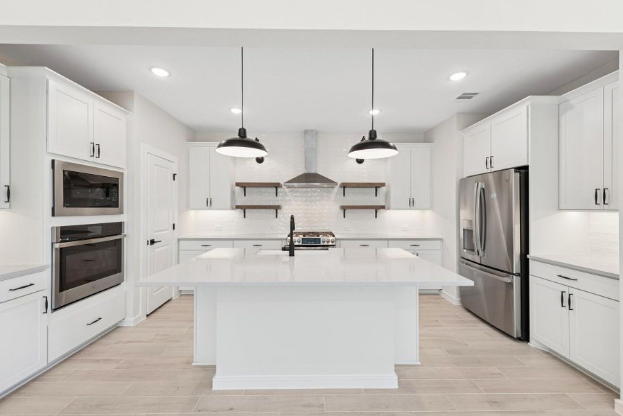Gorgeous island kitchen (*Photo not of actual home and used for illustration purposes only.)