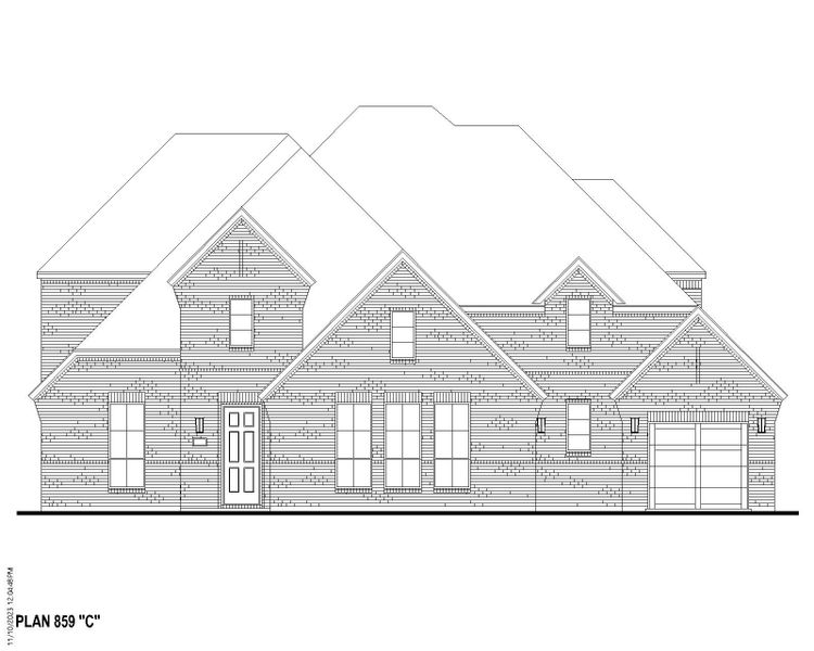 Plan 859 Elevation C