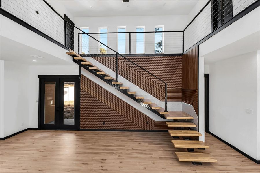 Furnished interior view inside a new home in , Willis (Image 19).