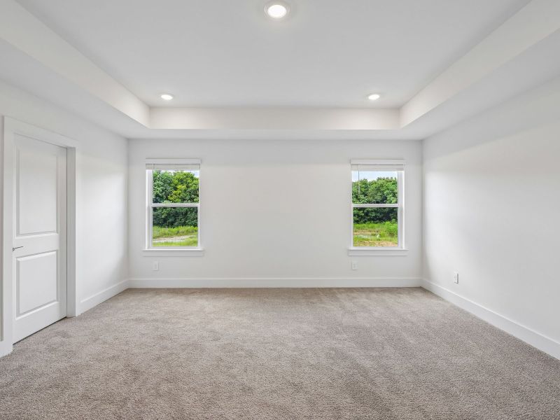 Spacious, unfurnished interior of a new home in Station Hill - Estate Series, Franklin (Image 17). Spacious, unfurnished interior of a new home in Station Hill - Estate Series, Franklin (Image 17).