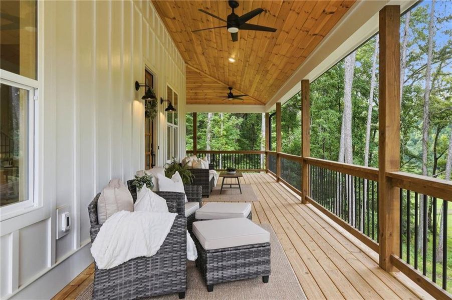 Exterior details and patio area of a home in , Ball Ground (Image 29). Exterior details and patio area of a home in , Ball Ground (Image 29).