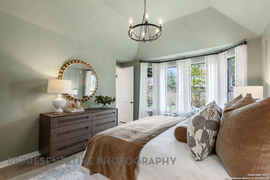 Furnished interior view inside a new home in Davis Ranch: 45ft. lots, San Antonio (Image 15).