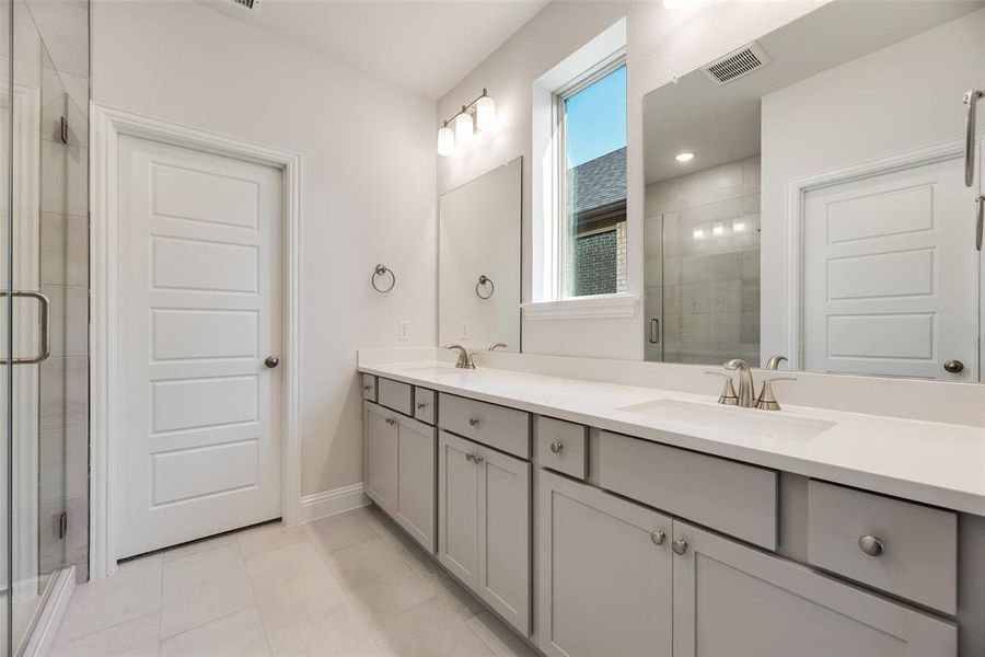 Furnished interior view inside a new home in Spiritas Ranch, Little Elm (Image 10).