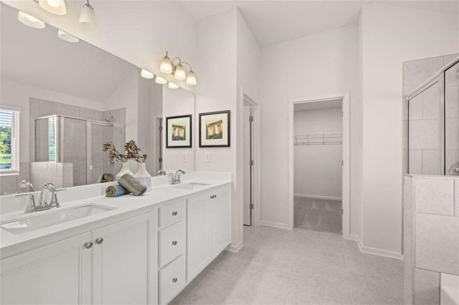 Furnished interior view inside a new home in Kingsmere Estates, Loganville (Image 8).