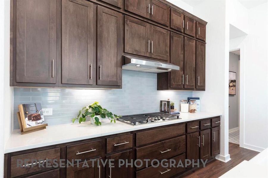 Furnished interior view inside a new home in Wildridge, Oak Point (Image 26).