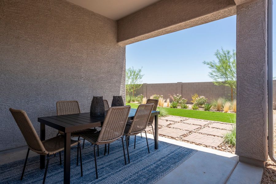 Representative exterior details of a home built from the Madera 5G by Risewell Homes in Wildera, San Tan Valley (Image 3).
