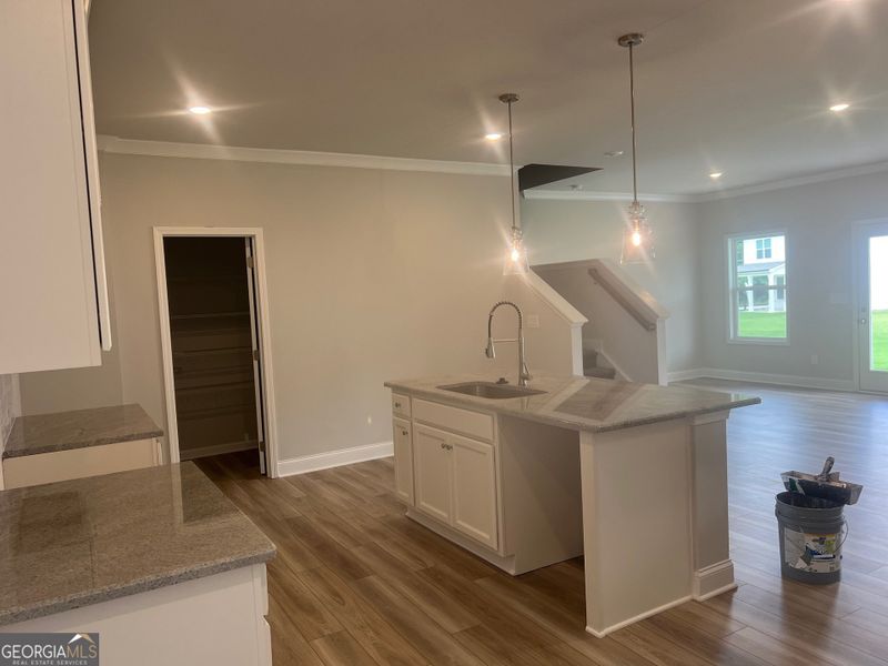 Furnished interior view inside a new home in Crofton Place Enclave, Snellville (Image 2). Furnished interior view inside a new home in Crofton Place Enclave, Snellville (Image 2).