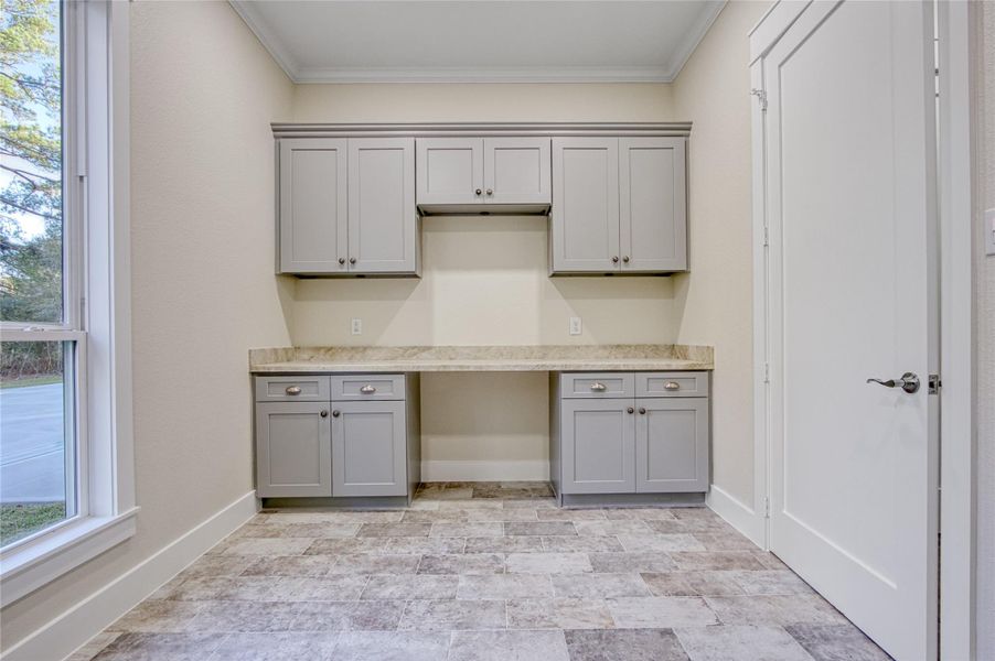 Lots of storage in laundry room Lots of storage in laundry room