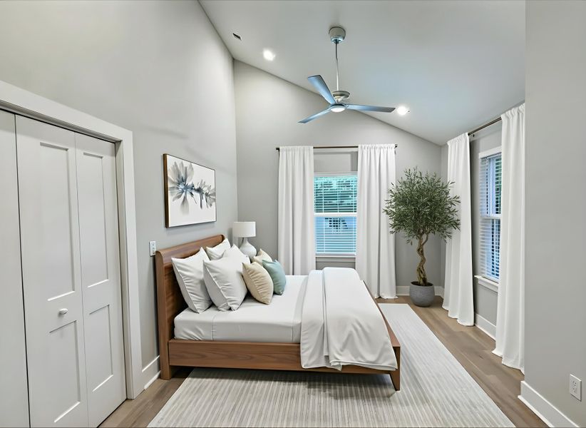 Furnished interior view inside a new home in , North Charleston (Image 4). Furnished interior view inside a new home in , North Charleston (Image 4).