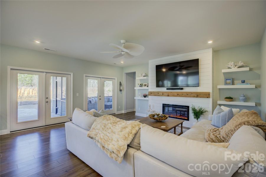 Furnished interior view inside a new home in Lakeside Glen, York (Image 12).