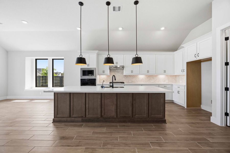 Furnished interior view inside a new home in Austin Point, Richmond (Image 6).