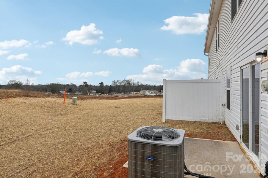 Exterior details and patio area of a home in The Towns at Green Needles, Lexington (Image 10).
