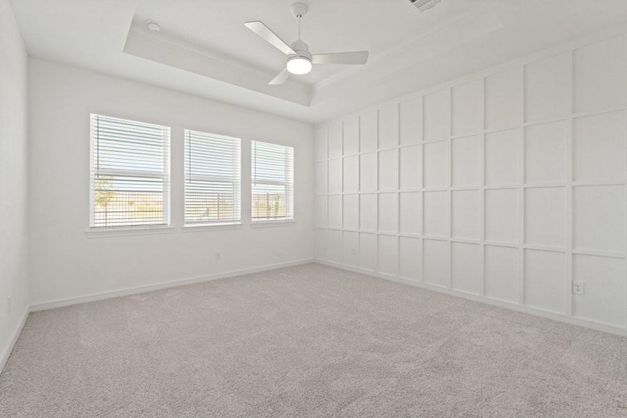 Spacious primary suite (*Photo not of actual home and used for illustration purposes only.) Spacious primary suite (*Photo not of actual home and used for illustration purposes only.)