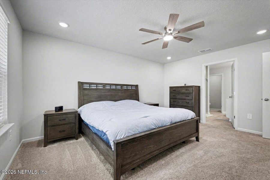 Furnished interior view inside a new home in Kings Landing, Jacksonville (Image 31).