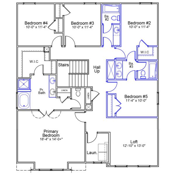2D floor plan layout of this home in Ellington, Elgin, SC (Image 3). 2D floor plan layout of this home in Ellington, Elgin, SC (Image 3).