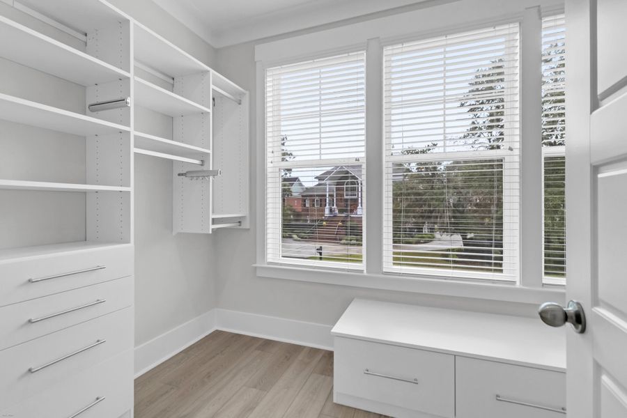 Furnished interior view inside a new home in , Charleston (Image 32).