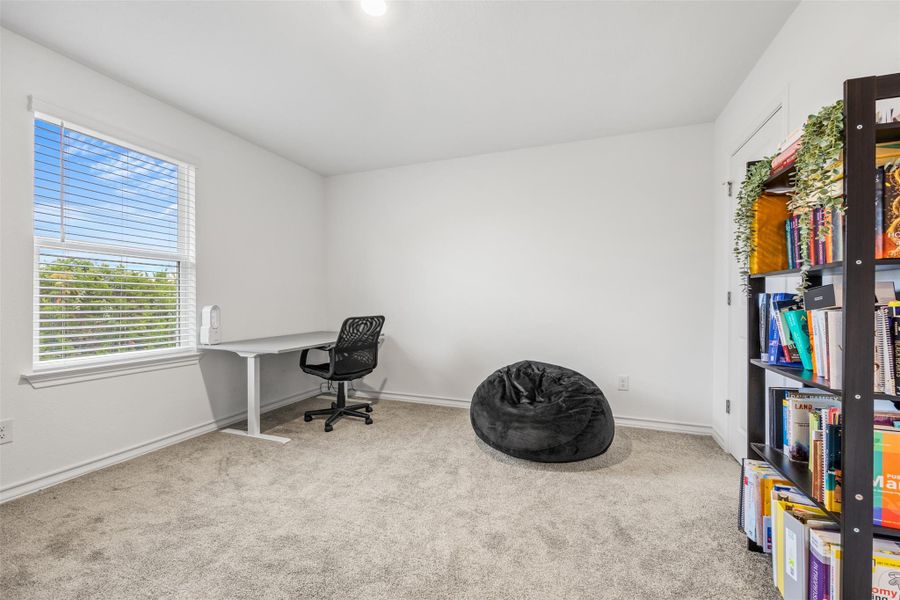 Furnished interior view inside a new home in Stonewall Ranch 50s, Liberty Hill (Image 7).