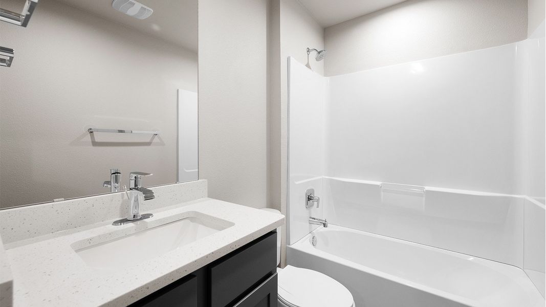Furnished interior view inside a new home in The Islands of Rockport, Rockport (Image 8).