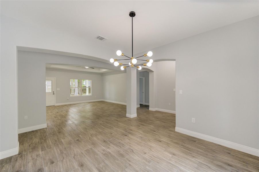 Spacious, unfurnished interior of a new home in , Woodbranch (Image 19).