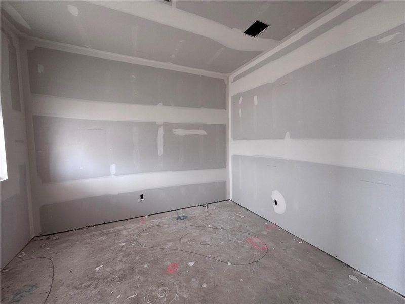 In-progress construction of a new home in The Colony 45s, Bastrop, TX (Image 15).