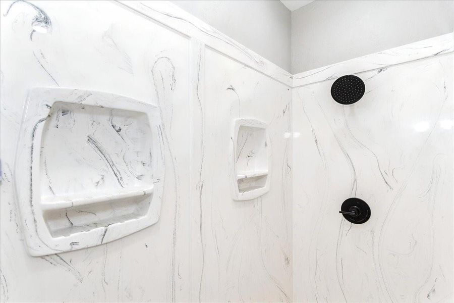 Close-up of interior finishes inside a home in , Huntington (Image 20).