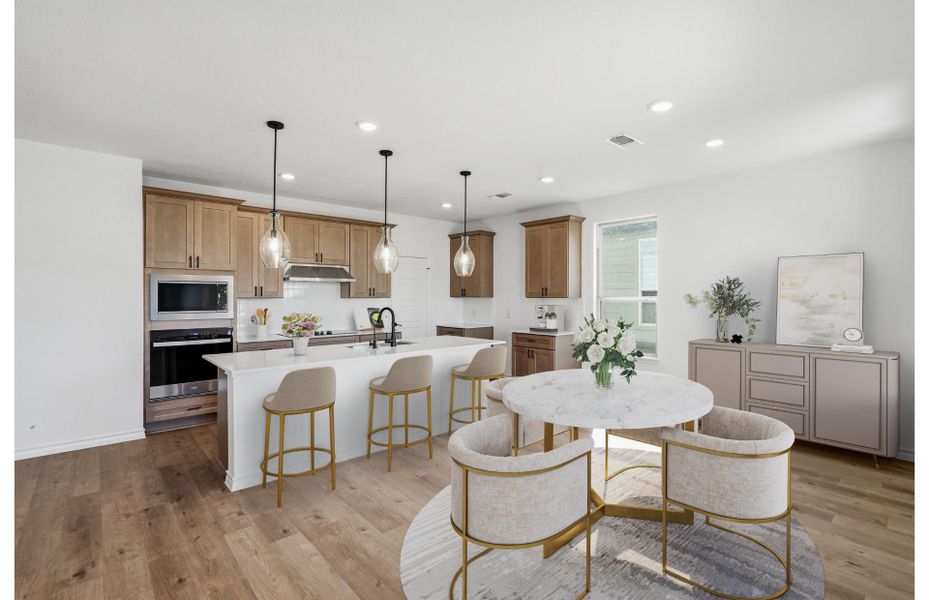 Representative furnished interior of a home built from the Albany by Pulte Homes in Dove Song, Marion (Image 4). Representative furnished interior of a home built from the Albany by Pulte Homes in Dove Song, Marion (Image 4).