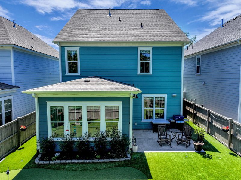 Front exterior of a new home in Wando Village, Charleston, SC, highlighting curb appeal (Image 23).