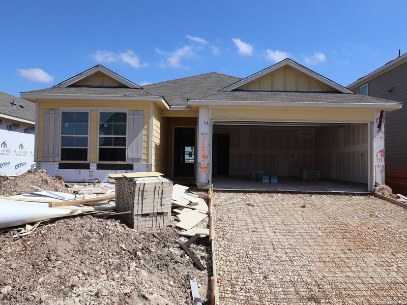 In-progress construction of a new home in Meadows at Clear Springs, New Braunfels, TX (Image 33).