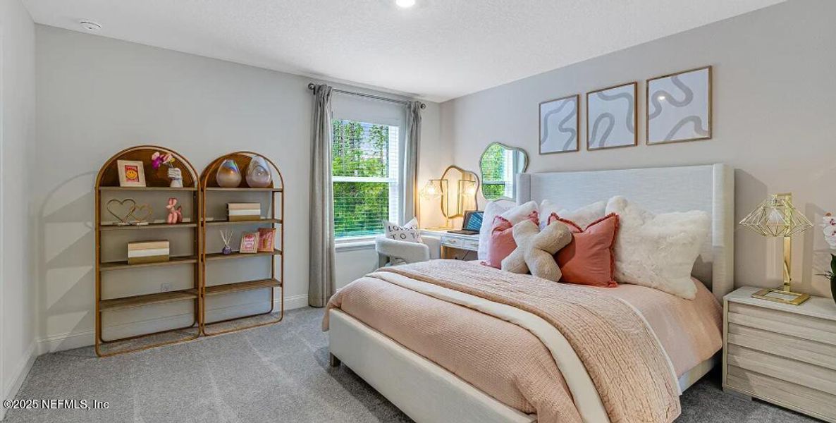 Furnished interior view inside a new home in Russell Retreat, Green Cove Springs (Image 8). Furnished interior view inside a new home in Russell Retreat, Green Cove Springs (Image 8).