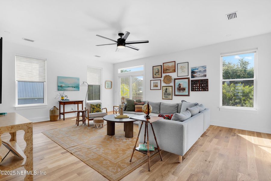 Furnished interior view inside a new home in , St. Augustine (Image 8).