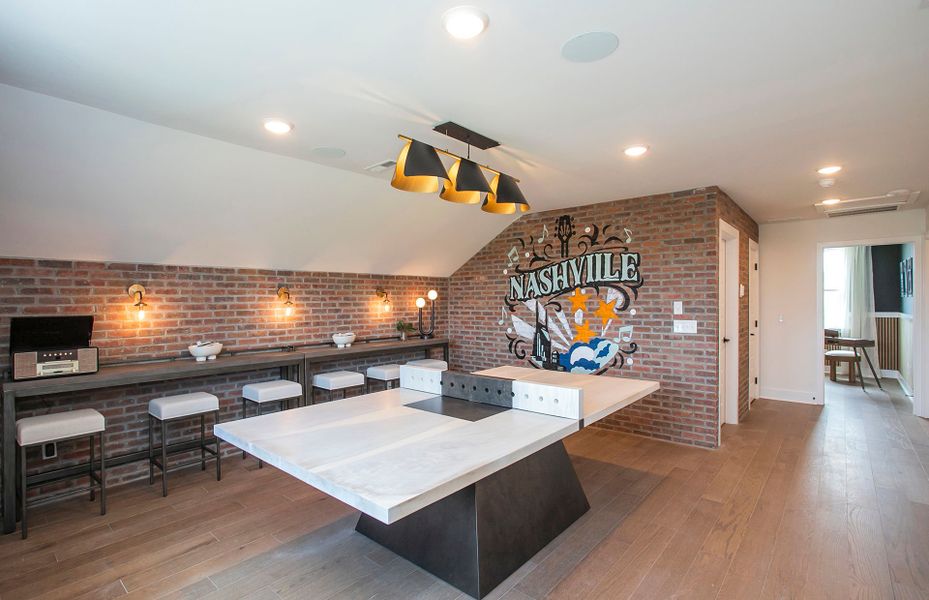 Stellar Loft in new home construction by Del Webb Homebuilders Nashville