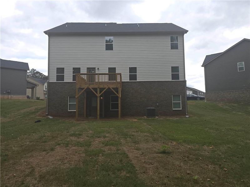 Exterior details and patio area of a home in Southern Hills, McDonough (Image 4).
