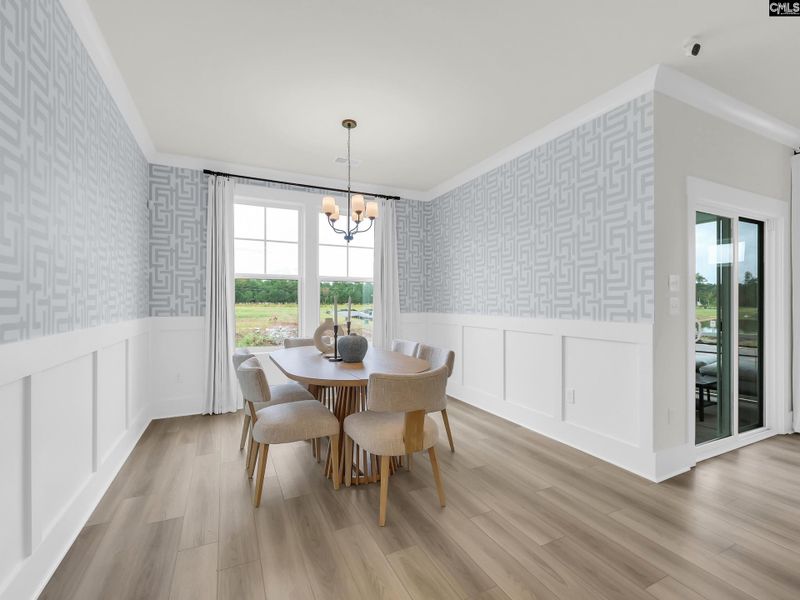 Furnished interior view inside a new home in Raglins Creek, Lugoff (Image 13).