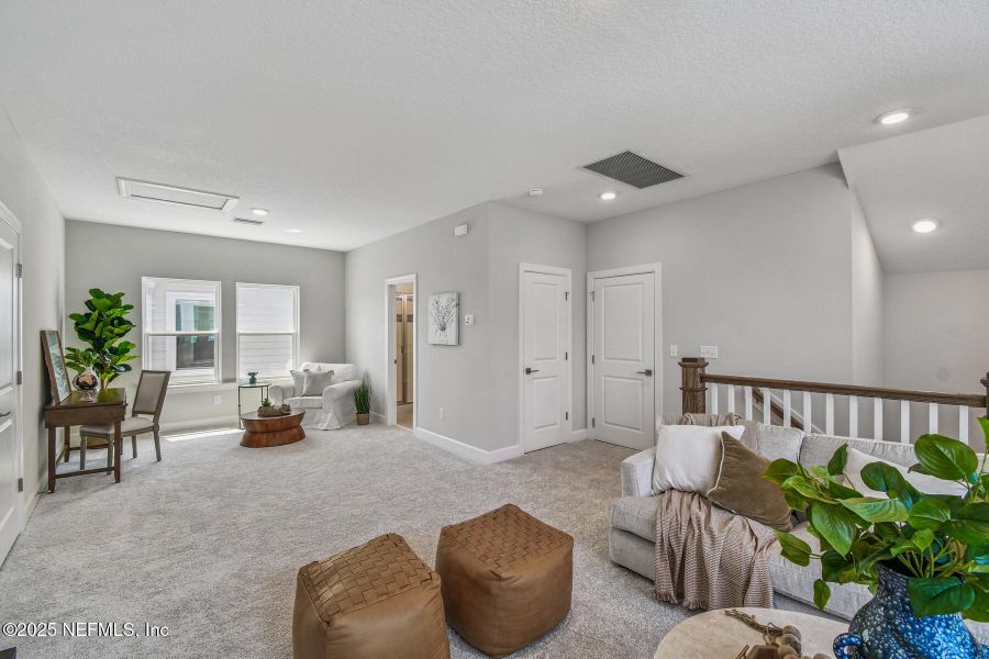 Furnished interior view inside a new home in Seabrook Village 40’ Rear Entry, Nocatee (Image 8).