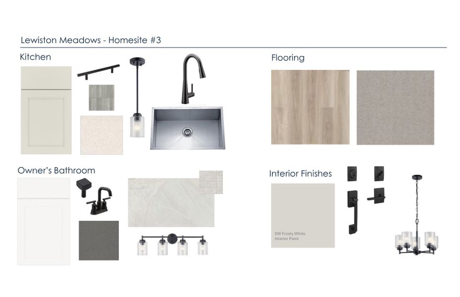 Sample of building materials used in homes in Lewiston Meadows, Greensboro (Image 27).