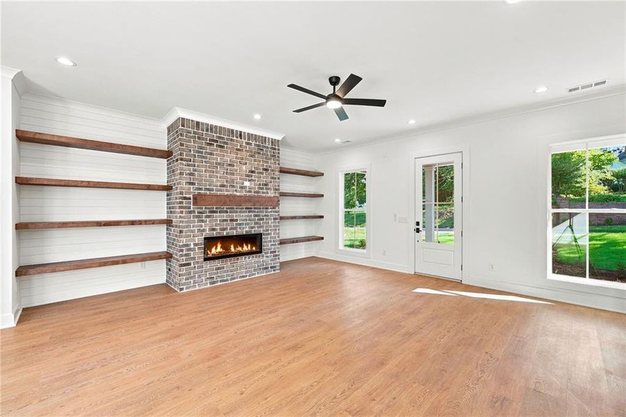 Spacious, unfurnished interior of a new home in , Ball Ground (Image 56).