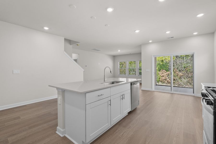 Furnished interior view inside a new home in Waterside - Coastline Series, Longs (Image 8).